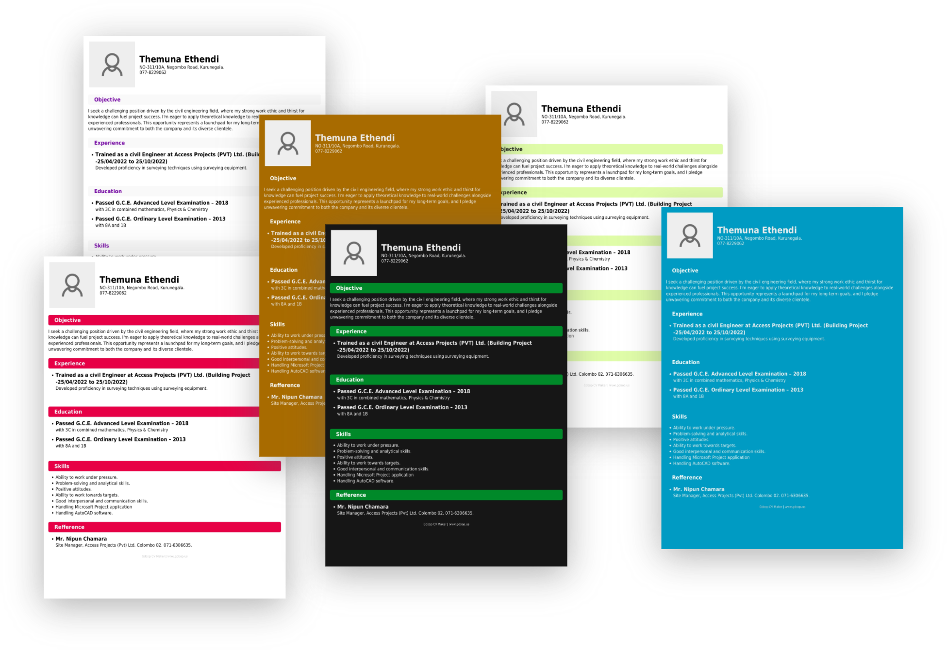 gdoop cv maker