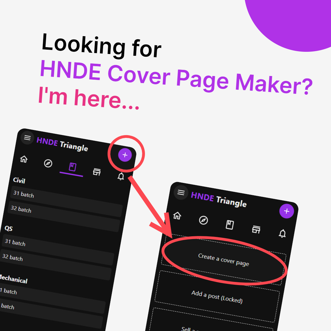 hnde cover page maker. report helper. gdoop